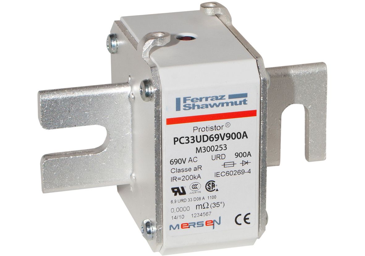 M300253 - PROTISTOR® SB aR, german slotted blade, DIN80, D08A, sz.33, 690VAC IEC, 900A